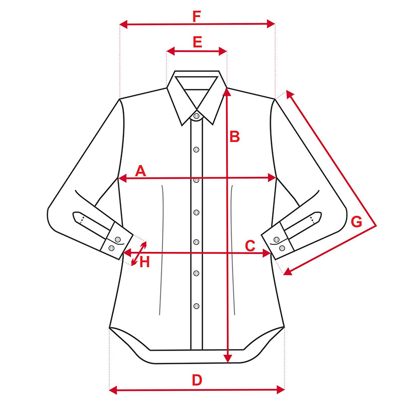 Esquema camisa señora Esquema camisa señora