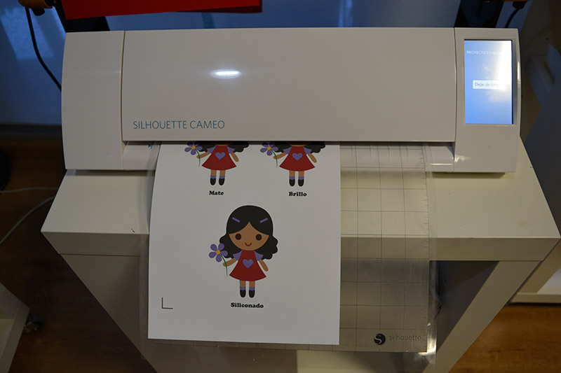 Cortar vinilo inkjet con plotter