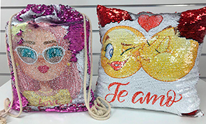 Cojin Lentejuelas Reversibles Sublimables Y Macuto Lentejuelas Reversibles Sublimables Blog Brildor