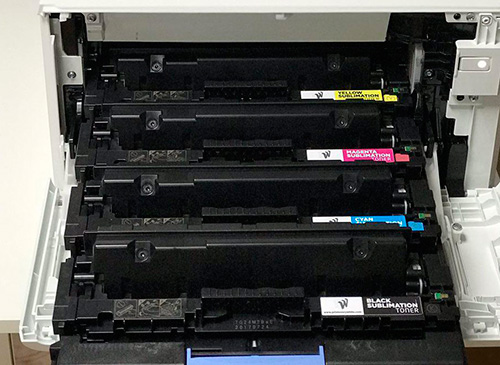 - toner sublimacion - Tóner de sublimación: Sublimación con impresora Láser