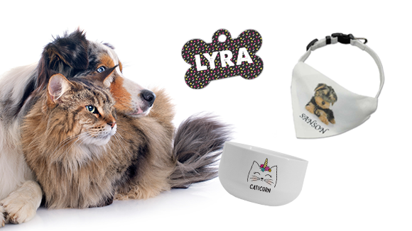 Productos personalizados para mascotas