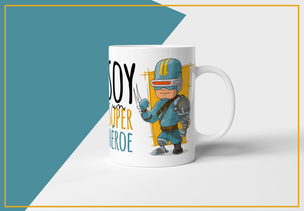 Taza sublimada personalizada