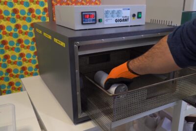 Oven Sublimation Using Heat Shrink Bags 4 Sublimación en horno sin vacío con bolsas termoencogibles