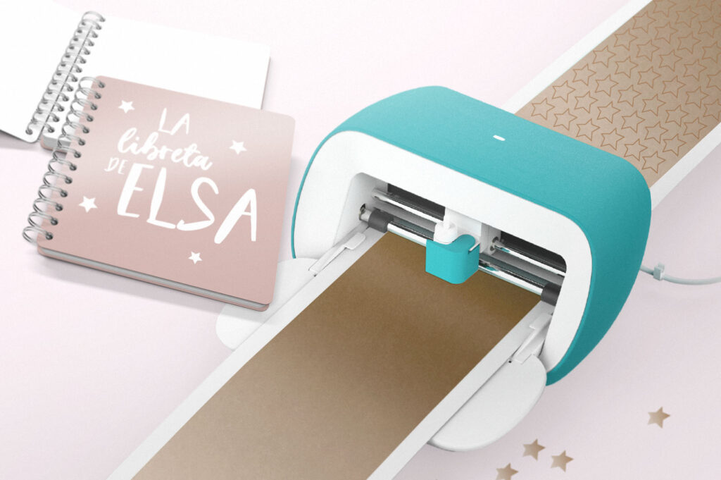 Libreta personalizada con cricut joy para hacer manualidades en casa