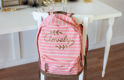 Cricut Joy - mochila estampada con vinilo - Plotter de Corte Cricut Joy, el mini equipo perfecto