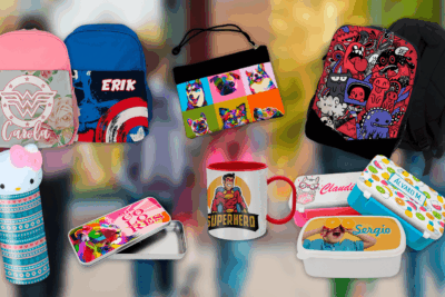 Productos personalizables para la vuelta al cole
