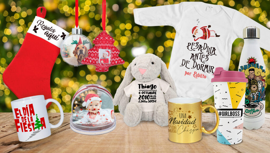 Ideas de regalos personalizados para Navidad