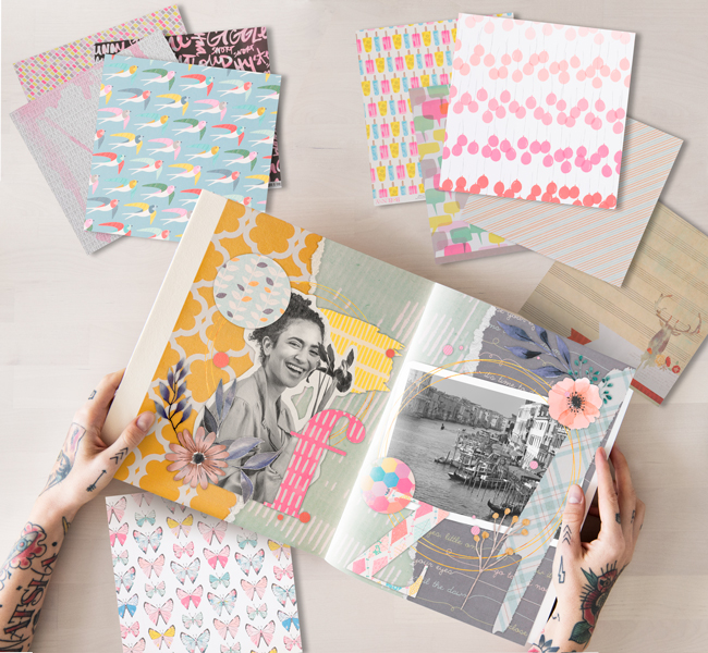 Qué es el scrapbooking?