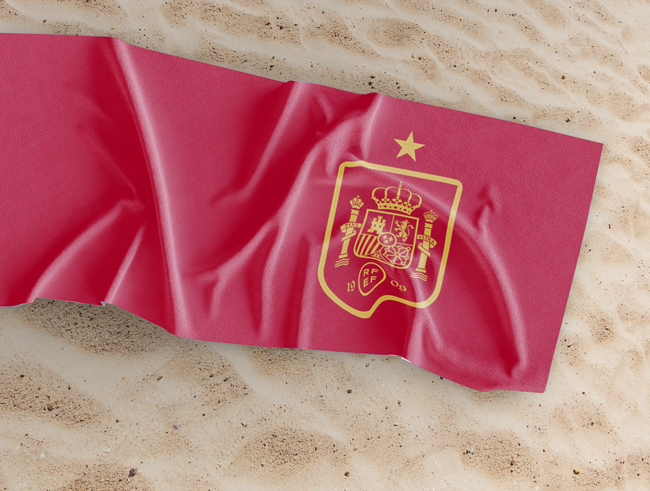 Toalla personalizada Selección Española