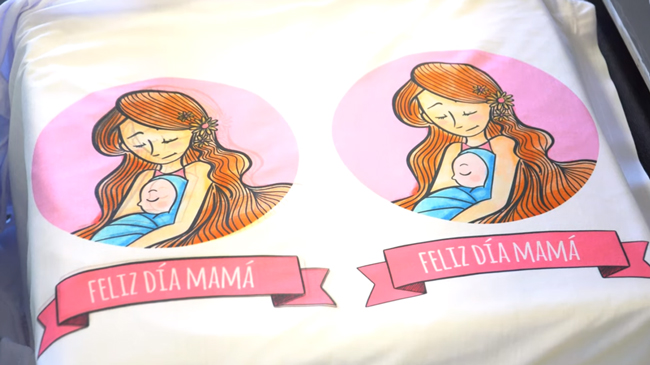Los 5 Problemas Más Comunes En La Sublimación 5 Efecto Ghosting en la Sublimación sobre una camiseta