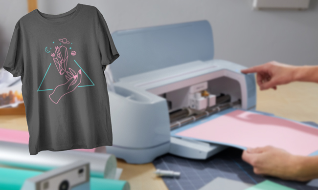 Camiseta personalizada con vinilo textil y plotter de corte