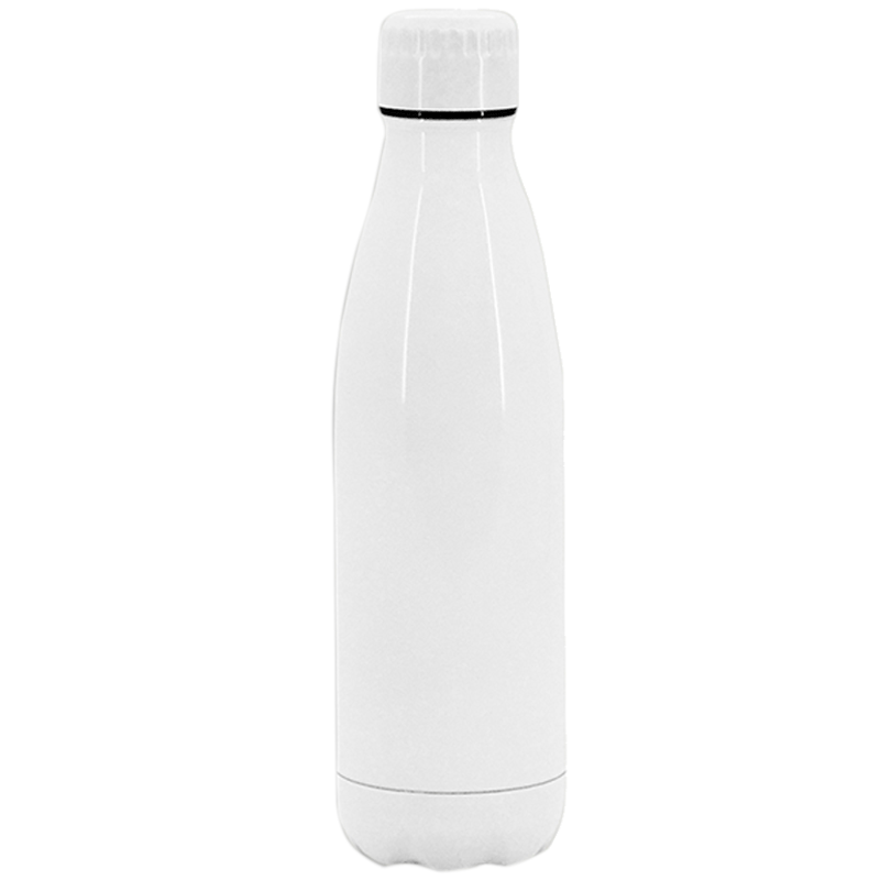 Botella 700Ml De Acero Inoxidable Blanca Para Sublimación
