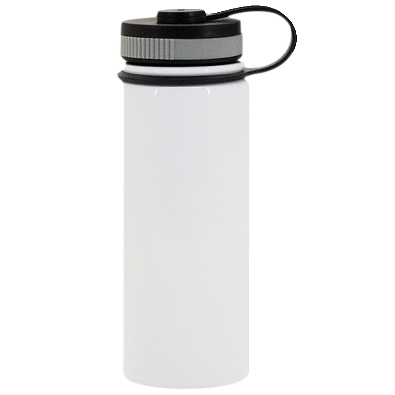 Termo Para Sublimación De Acero Inoxidable Blanco De 500Ml