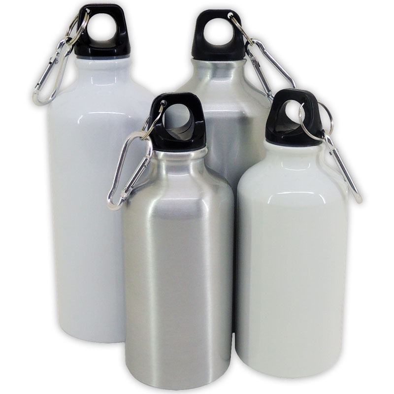 Botella De Viaje Para Sublimación De Aluminio Con Tapón De Rosca