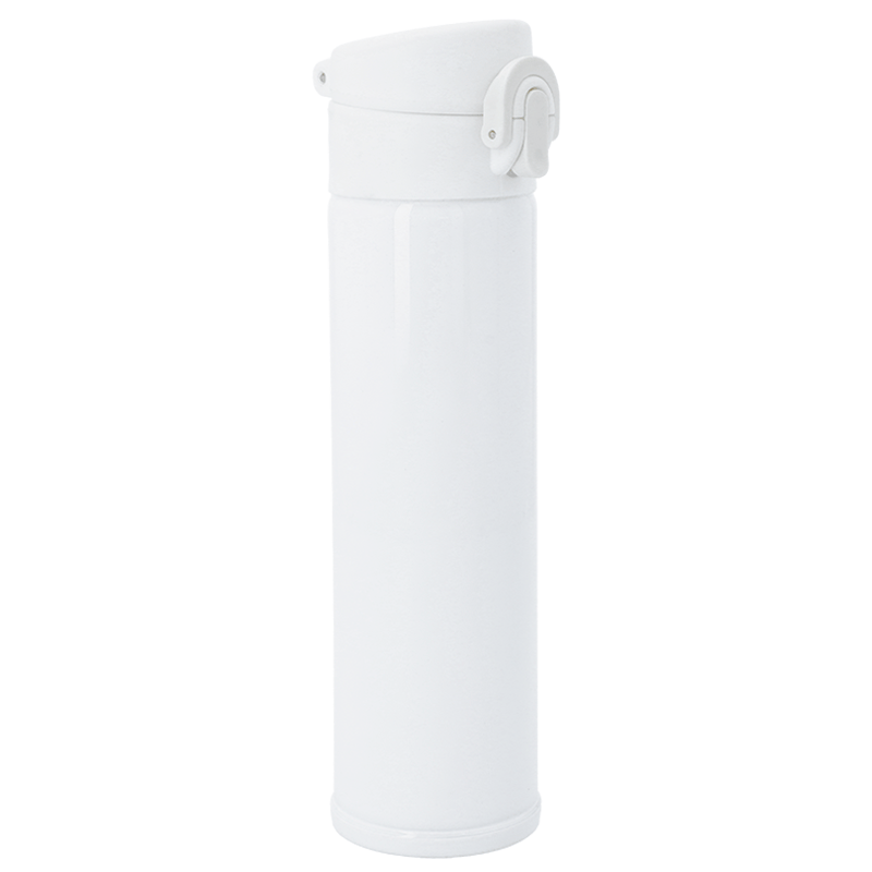 Botella Termo Para Sublimación De Acero Inoxidable Blanco De 330Ml