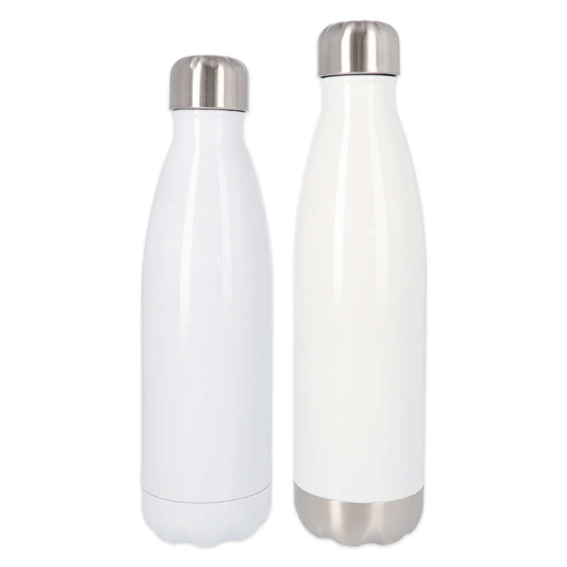 Botella Termo Para Sublimación De Acero Inoxidable Blanco