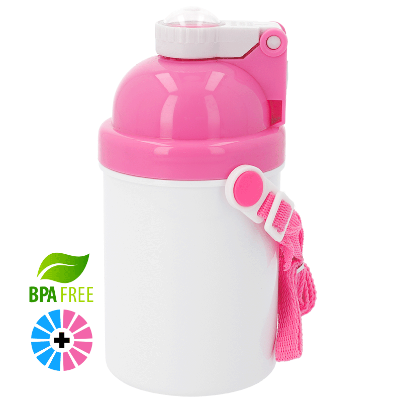 Botella Infantil Para Sublimación De Plástico Y Su Horma