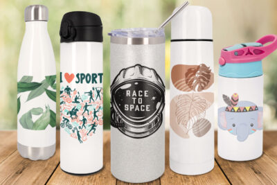¿Termos Y Botellas Para Sublimación Con Una Plancha Para Tazas?
