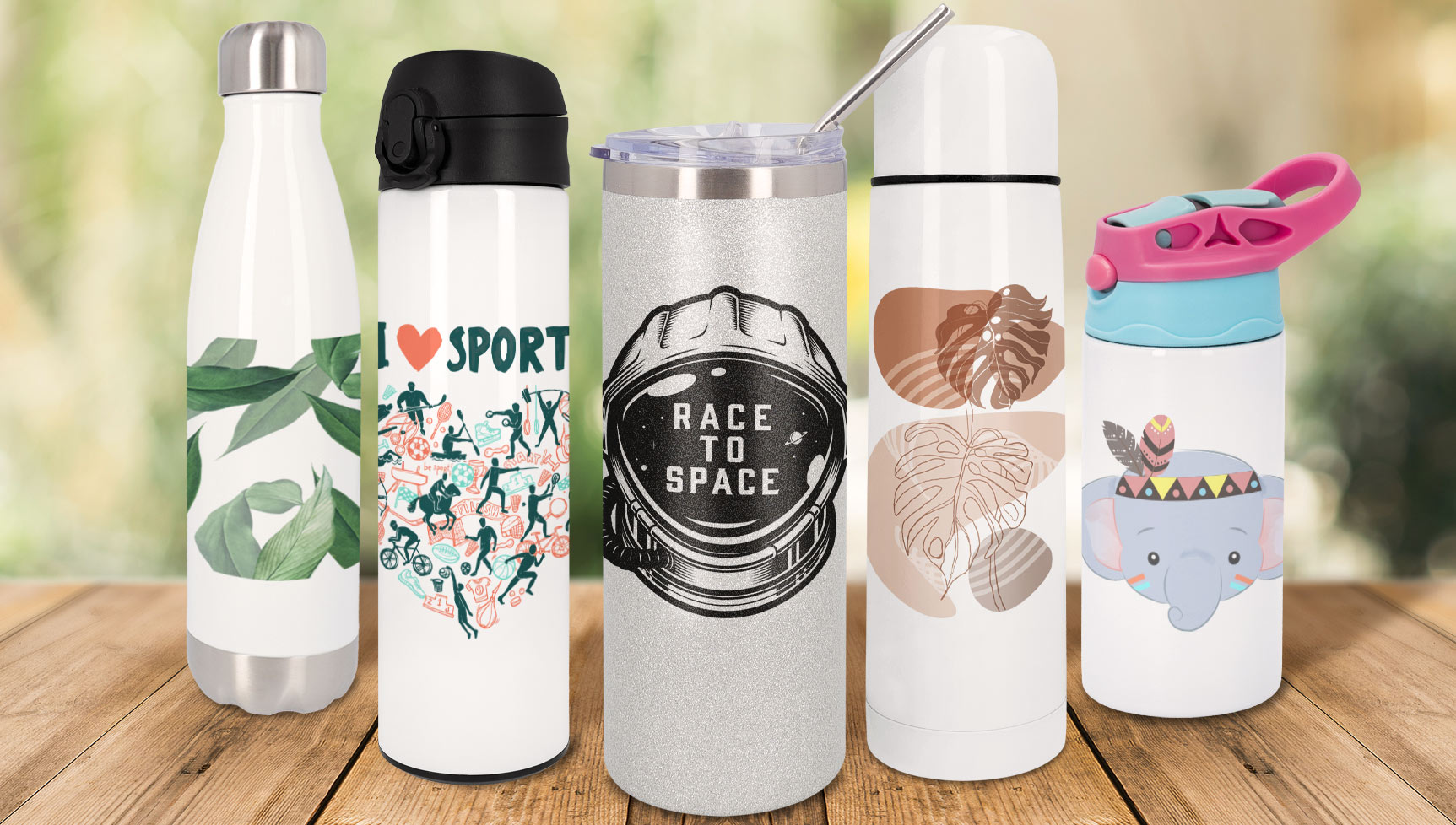 🍶 Como personalizar termos y botellas con una máquina para sublimar tazas