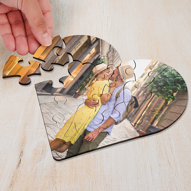 regalos personalizables para San Valentín - puzzle madera para sublimacion personalizacion - Más de 10 ideas de regalos personalizables para San Valentín