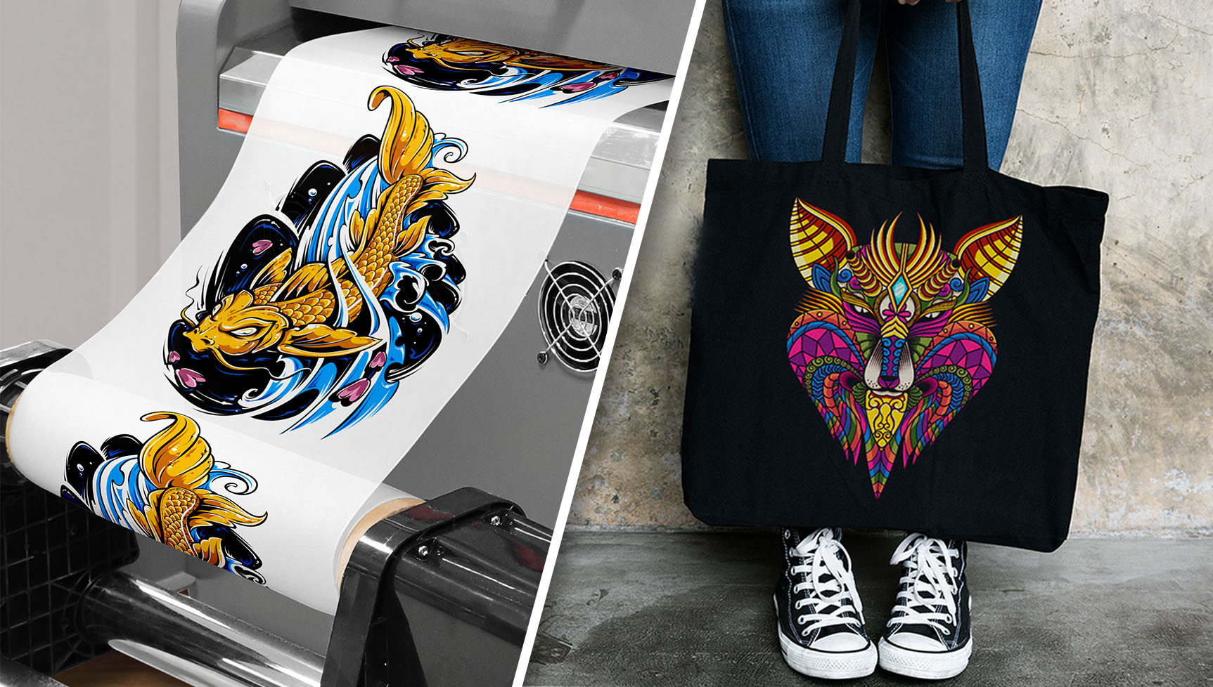 Impresion DTF vs Vinilo Textil