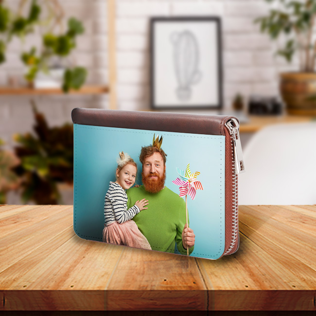 father's day gifts - sublimation zip wallet - Boost Your Sales With Personalised Father's Day Gifts