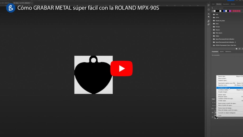 Domina el grabado de metales con la Roland MPX-90s