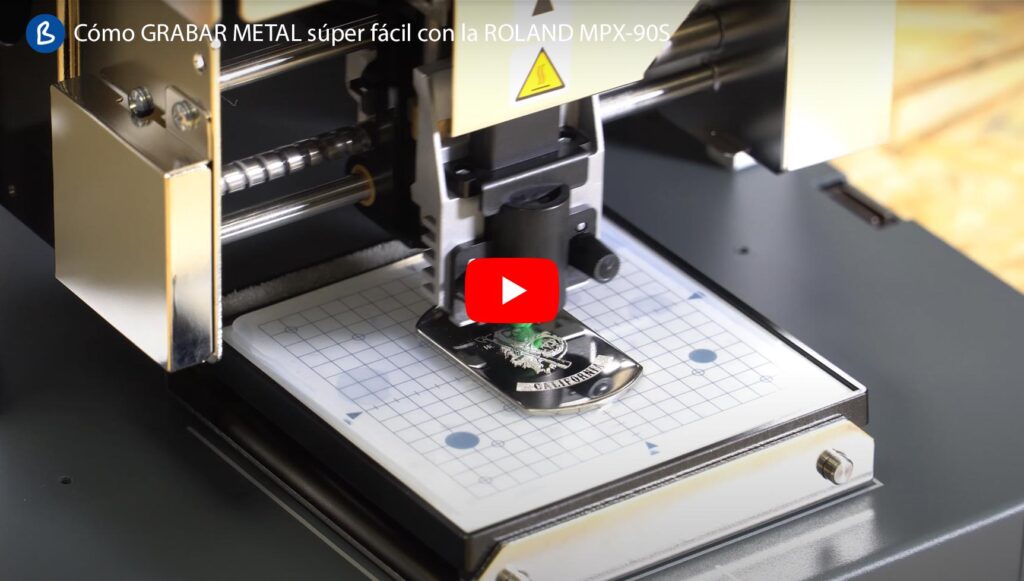 Domina El Grabado De Metales Con La Roland Mpx-90S