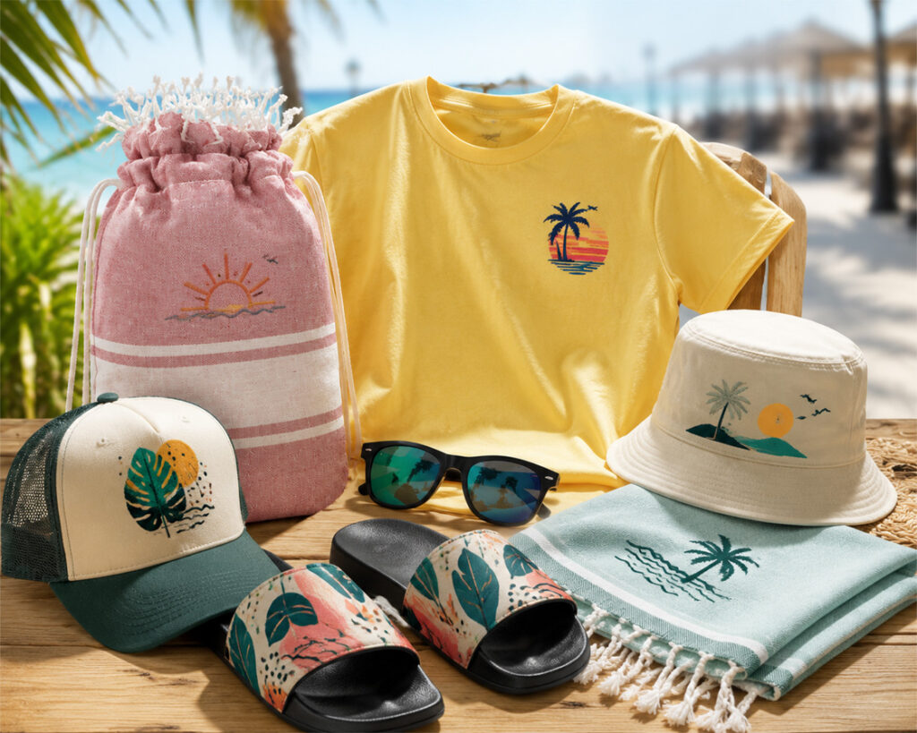 ☀️ Productos personalizables para verano: 7 ideas para vender más esta temporada 2 Productos Personalizables Verano Ideas Vender Esta Temporada Textil Blog Brildor