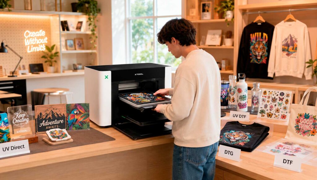 Xtool O1 Omni Printer Uso