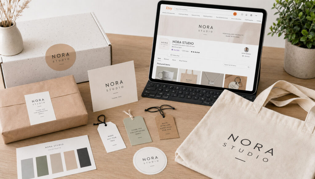 🛒 Cómo vender productos personalizados en Etsy: guía paso a paso para empezar 4 Imagen Bloque Marca Blog Brildor