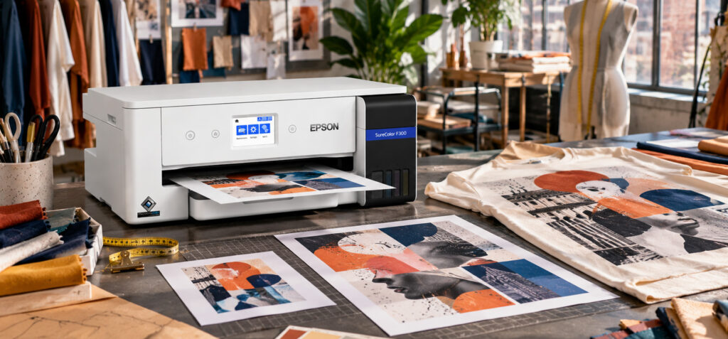 ¿Qué impresora de sublimación Epson elegir? SC-F100, SC-F300 o SC-F500 3 Imagen Simple F300 Blog Brildor