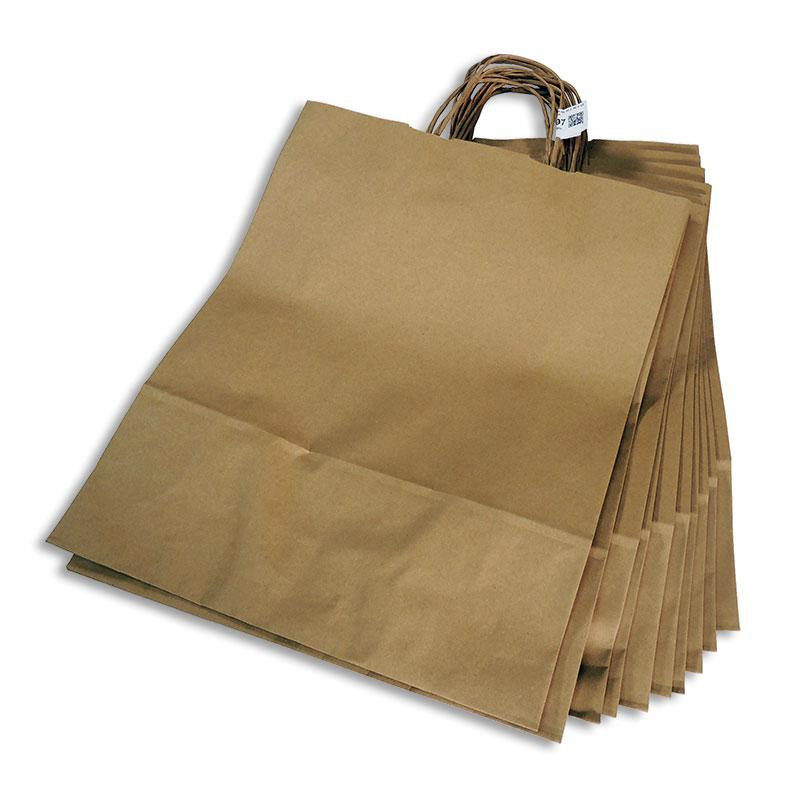 12 bolsas Kraft Marrón Medio Para Regalos O Crafts 230mm De Alto Venta