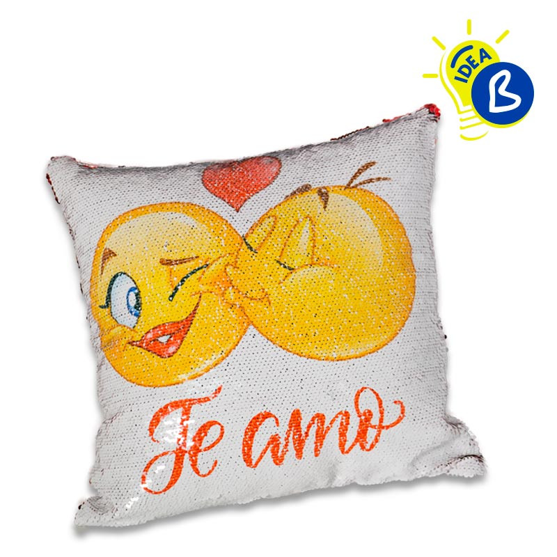Fundas cuadradas para cojines con lentejuela reversible Fundas cuadradas para cojines con lentejuela reversible