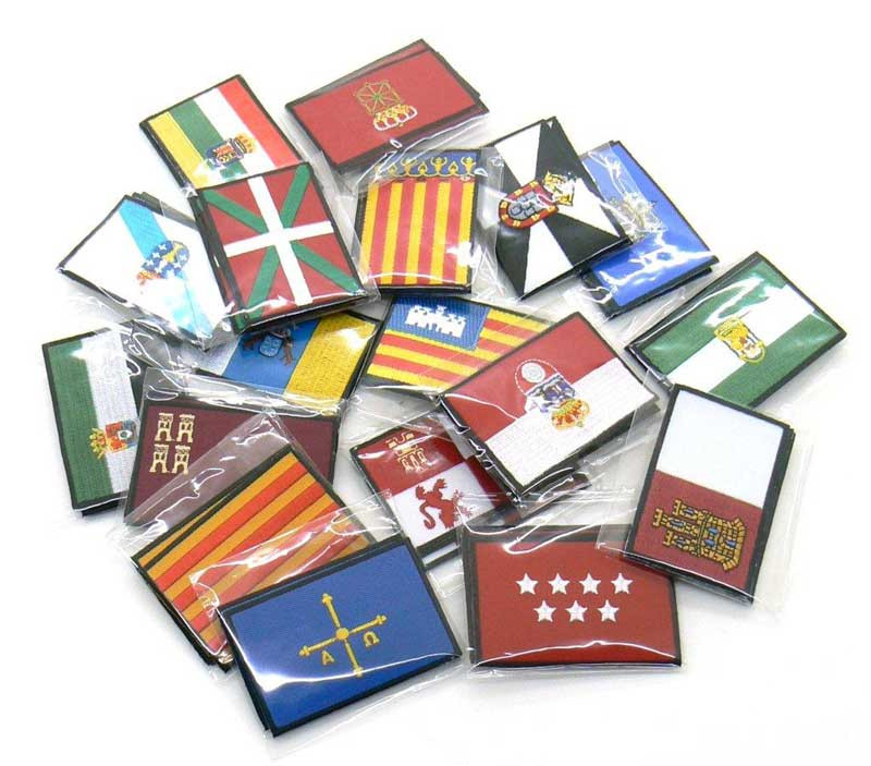 BANDERA DEL PARCHE BORDADO PARA PLANCHAR O COSER GALICIA Galicia-2