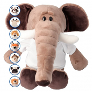 Peluches avec t-shirt pour sublimation de 23 cm