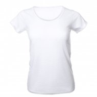 Camiseta de chica para sublimación de 140g tacto algodón