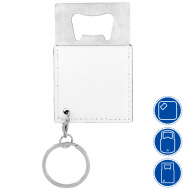 Sublimable Faux Leather Bottle Opener