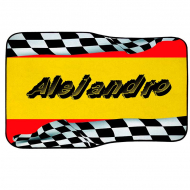Alfombrilla delantera para coche
