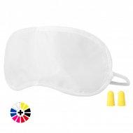 Sublimable Eye Masks - Travel set with earplugs