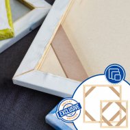 Bastidor para lienzo montado con el kit