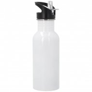 Sublimation Stainless Steel Water Bottle with Straw Lid 600ml