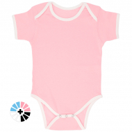 Body infantil de manga corta