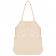 Sac filet en coton avec anses longues