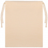 Bolsa de desayuno de tejido símil lino