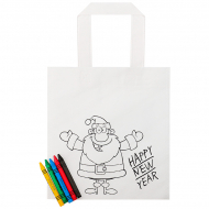 Colouring Bag - Santa Claus