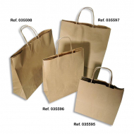 Bolsas de papel kraft - Packs de 10 uds