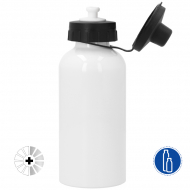 Botella de agua para sublimación de aluminio con tapón dosificador