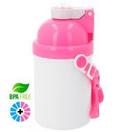 Gourde enfant pour sublimation en plastique et son gabarit