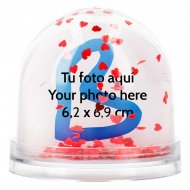 Bolas de nieve con foto - Low Cost 